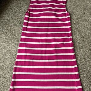 Kate Spade Pink and White Striped Dress